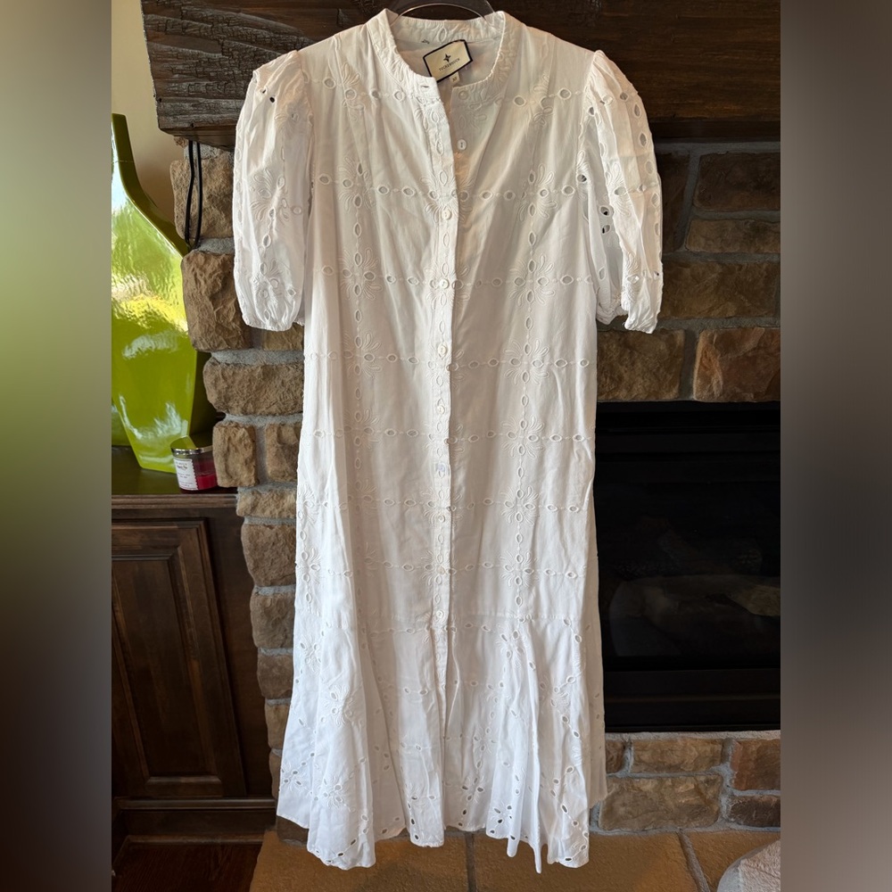 Tuckernuck White Eyelet Midi Dress